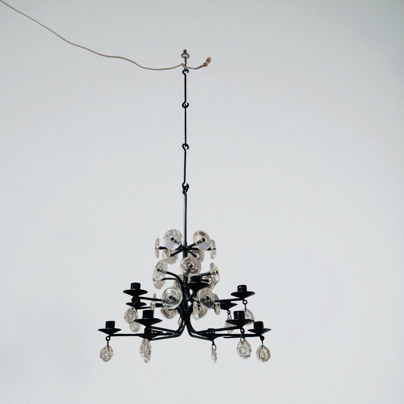 L 548 AG chandelier by Erik Hoglund 