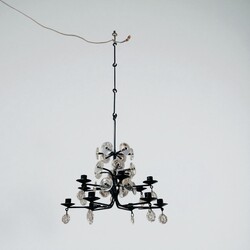 L 548 AG chandelier by Erik Hoglund 