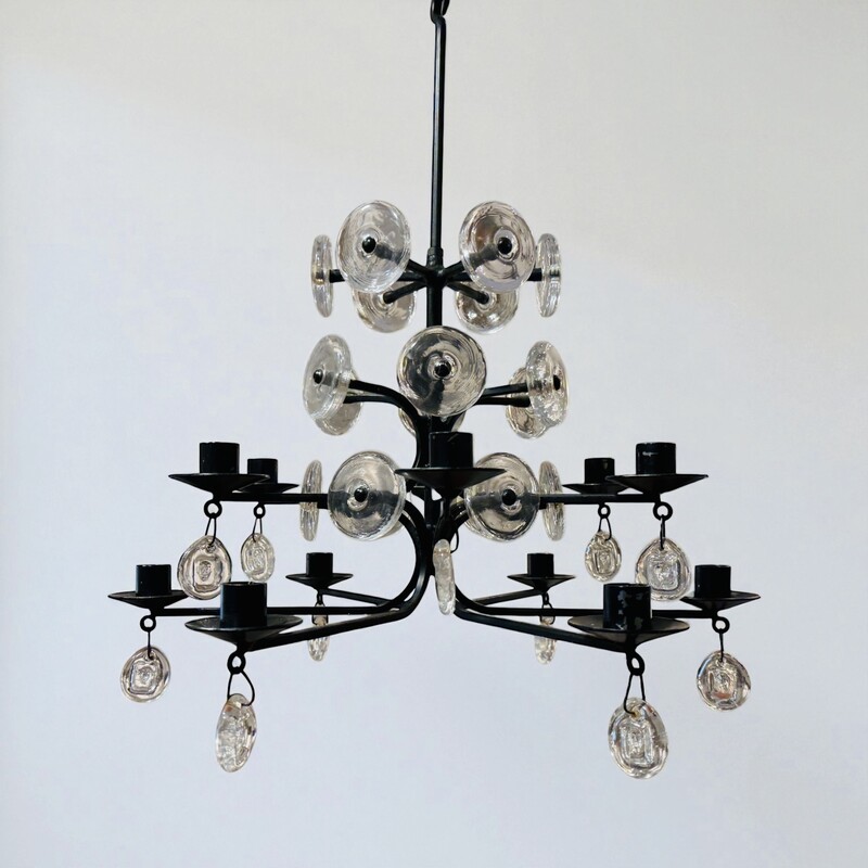 L 548 AG chandelier by Erik Hoglund 
