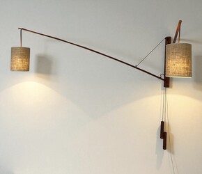 L 550 SC Wall lamp by Rupprecht Skrip for Skrip Leuchten, 1950s