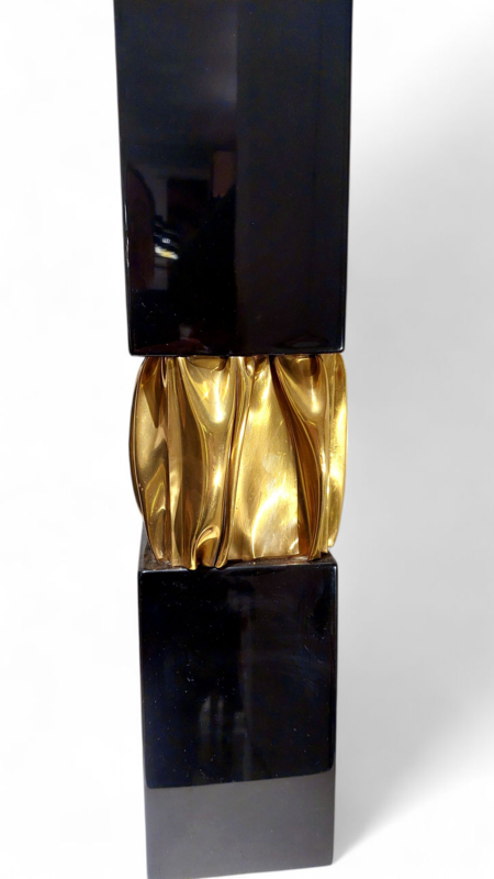 L 557 OB Large table lamp by Moniquet, France 1980s