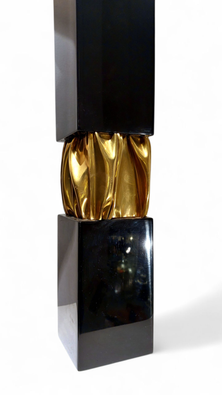 L 557 OB Large table lamp by Moniquet, France 1980s