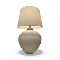 L 560 AG White ceramic lamp 