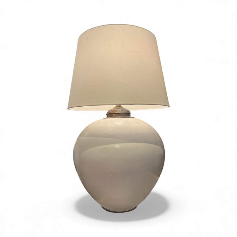 L 560 AG White ceramic lamp 