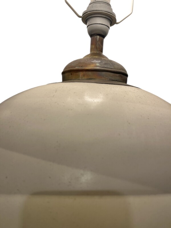 L 560 AG White ceramic lamp 