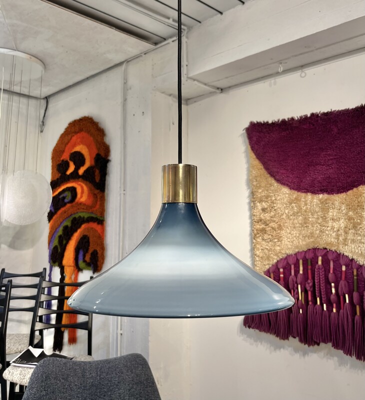 L 563 JD/RC glass pendant light, Italy 1960’s