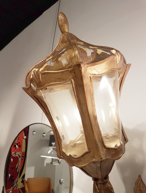 L 567 AG Pair of Venetian-style lanterns. Italy 1960s