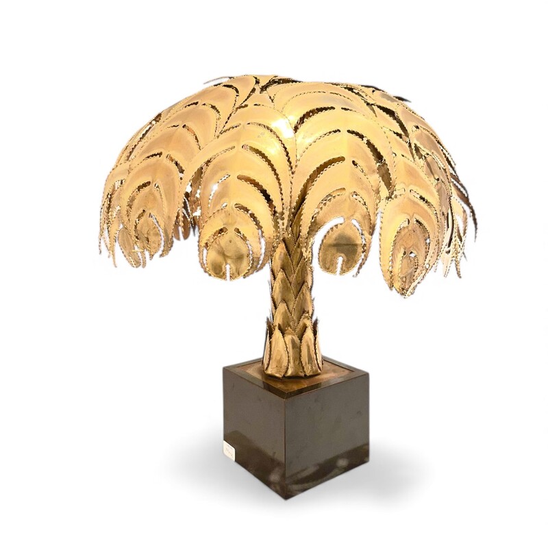 L 569 AV Palm tree lamp by Maison Janssen