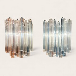 L 575 MH pair of « Trilobi » sconces, Italy 1969