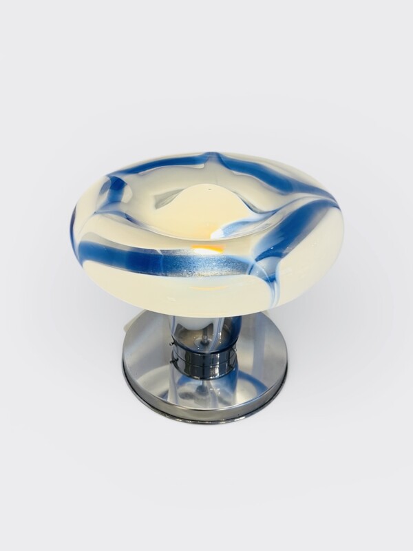 L 581 AG Mushroom Table Lamp by Mazzega Murano 1960’s