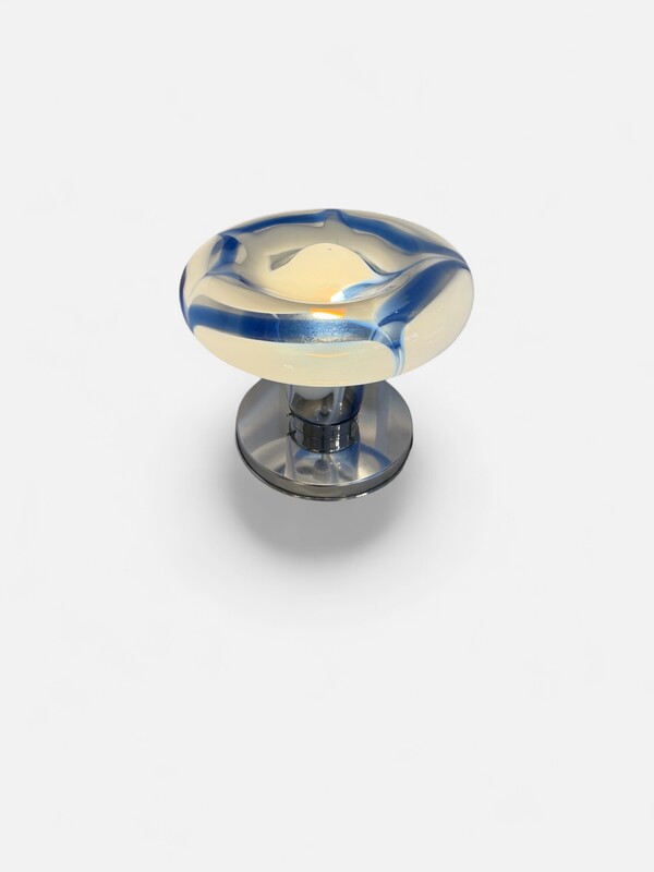 L 581 AG Mushroom Table Lamp by Mazzega Murano 1960’s