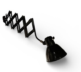 L 582 DAN extendable industrial wall  lamp 