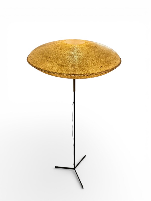 L 593 SC ufo fiber glass floor lamp, 1960’s