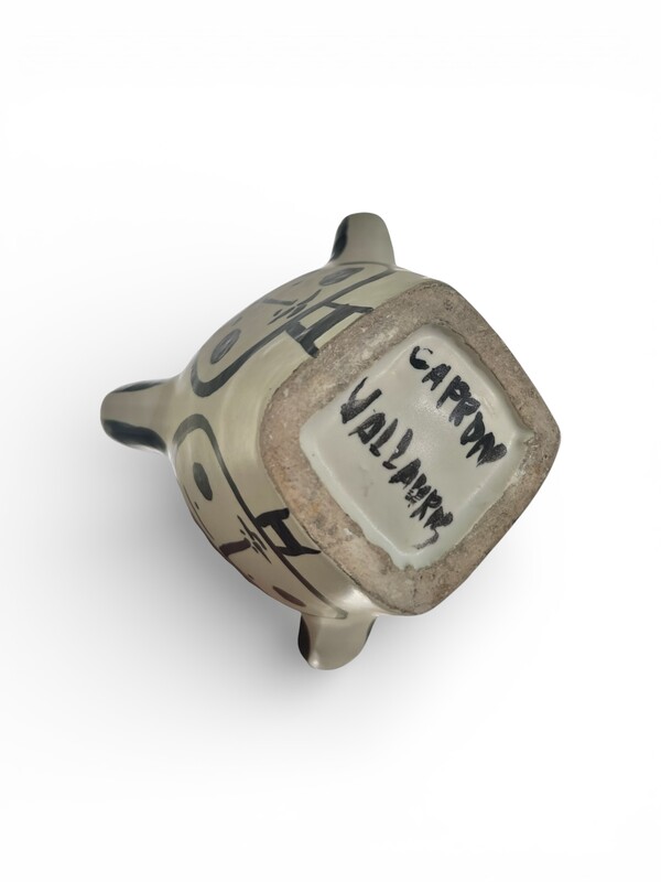 L 596 OB Pair of Roger Capron lamps