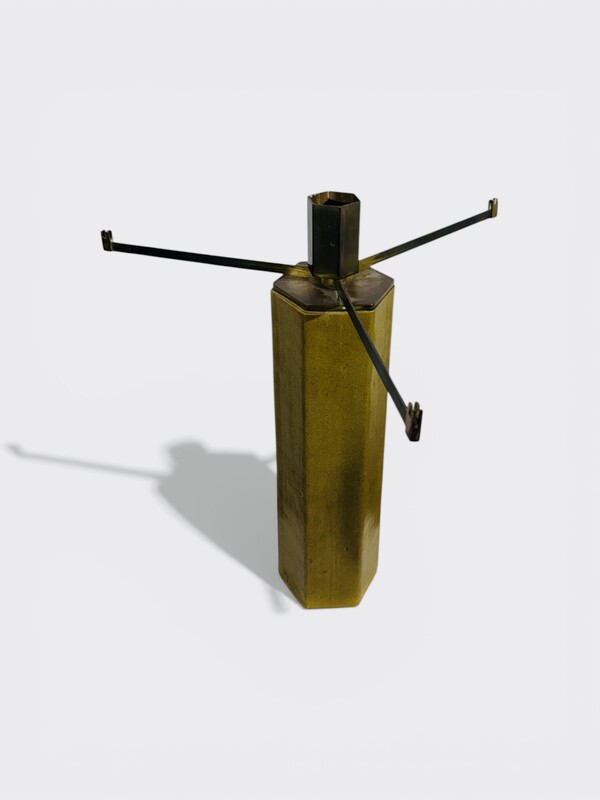 L 602 AG Rare ceramic lamp by Jules Wabbes