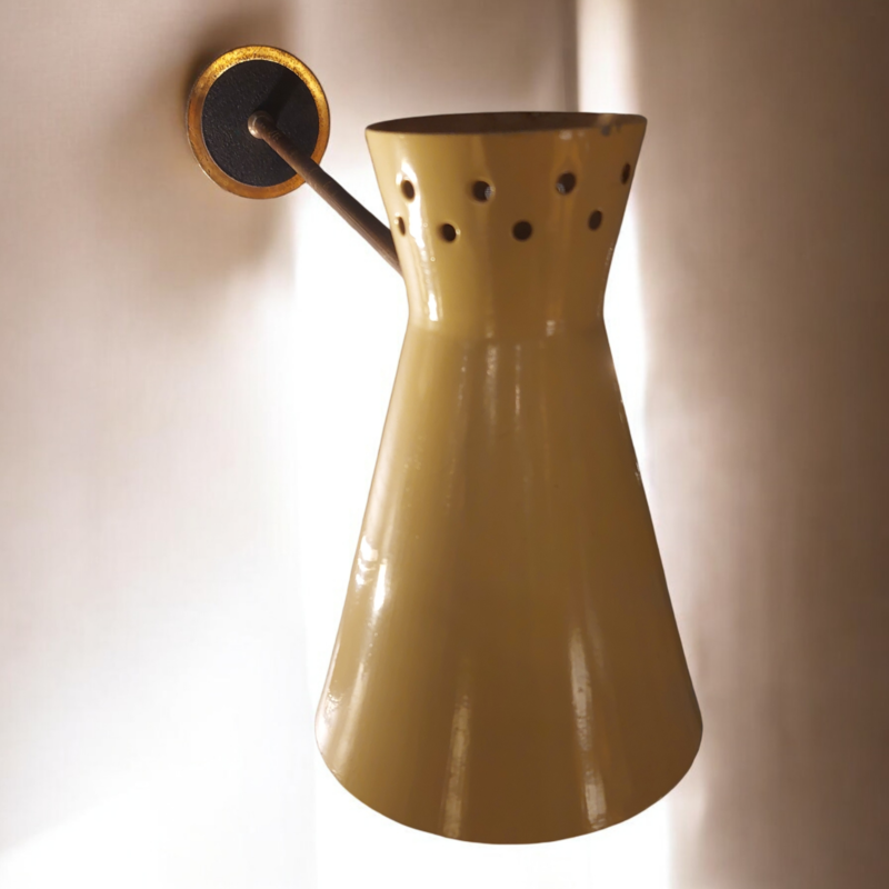 L 603 JC Pair vintage scones Att. to René Mathieu 1950s