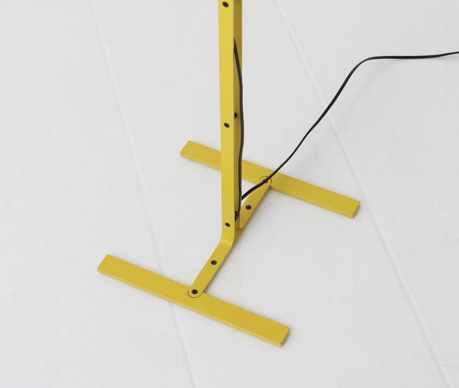 L 604 RD Floor Lamp from the 'Le Falene' series designed by Piero de Martini for Arteluce, Italy 1980s