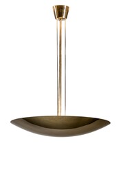 L 607 AV Brass dome uplight pendant – J.T. Kalmar, Austria, 1960s Model 8585