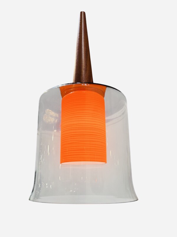 L 608 AG glass suspension from Philips 1960’s