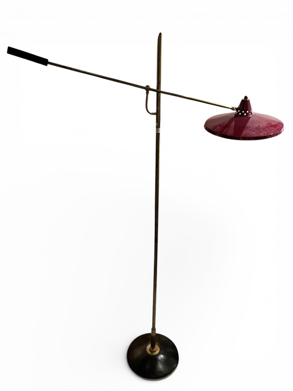 L 618 FL mid century floor lamp by Ostuni