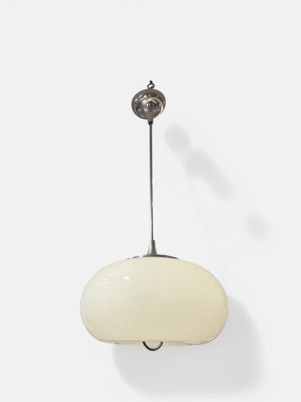 L 629 AG opalin glass suspension from 50’s