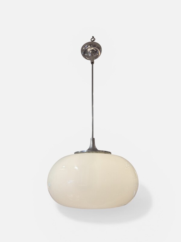 L 629 AG opalin glass suspension from 50’s