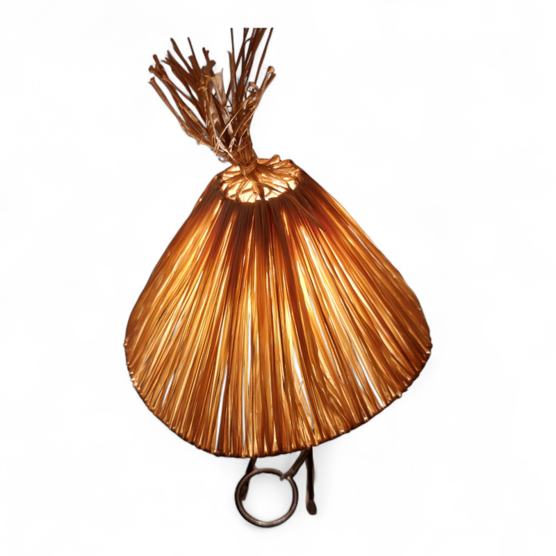 L 636 JC Tiki style table lamp 1950s