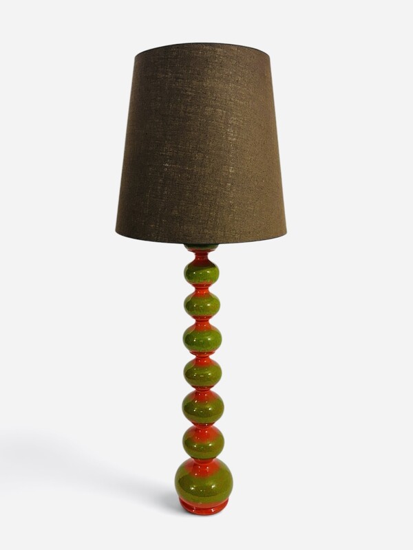 L 637 AG ceramic floor lamp 1960 new rewired