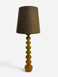 L 637 AG ceramic floor lamp 1960 new rewired