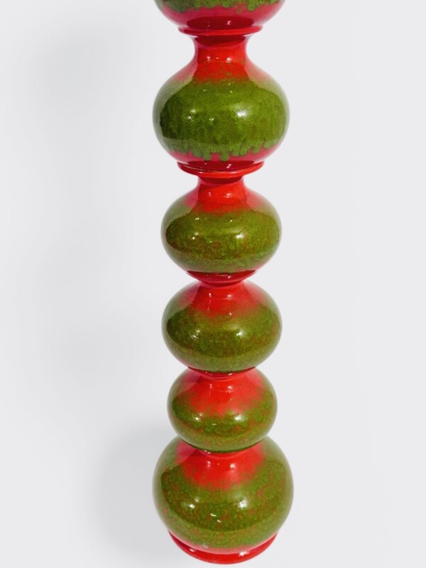 L 637 AG ceramic floor lamp 1960 new rewired