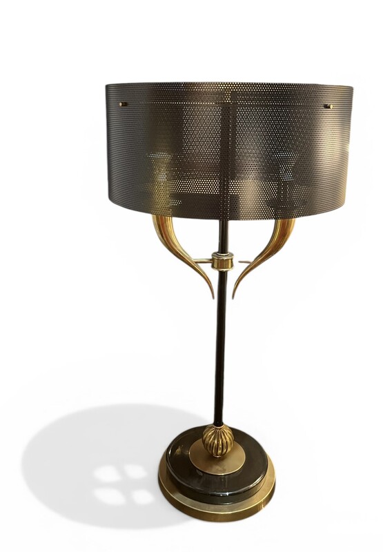 L 640 RR glass, brass and metal