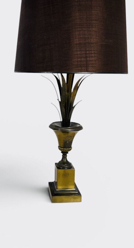 L 649 AG pair of table lamps by Maison Charles stamped