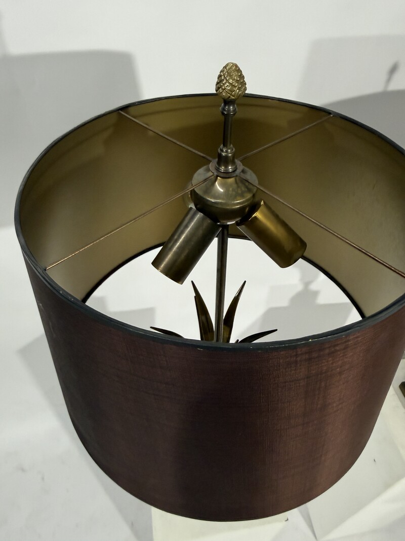 L 649 AG pair of table lamps by Maison Charles stamped