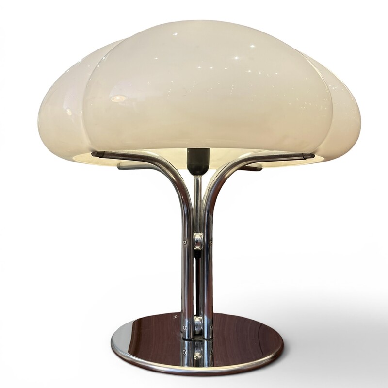 L 655 JC Space age table lamp by Gae Aulenti and Luigi Massoni for Guzzini 1970s
