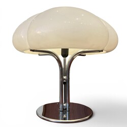 L 655 JC Space age table lamp by Gae Aulenti and Luigi Massoni for Guzzini 1970s