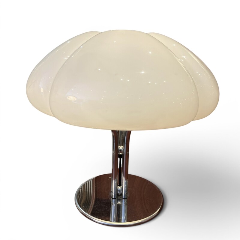 L 655 JC Space age table lamp by Gae Aulenti and Luigi Massoni for Guzzini 1970s