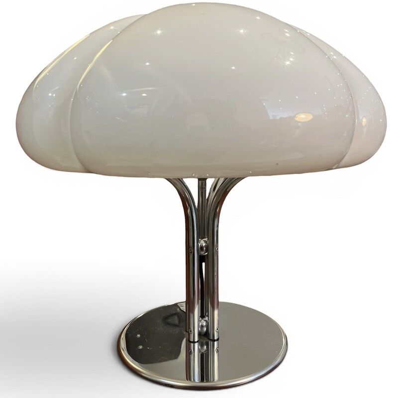 L 655 JC Space age table lamp by Gae Aulenti and Luigi Massoni for Guzzini 1970s