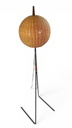 L 665 FL Kalmar floorlamp, 1950’s