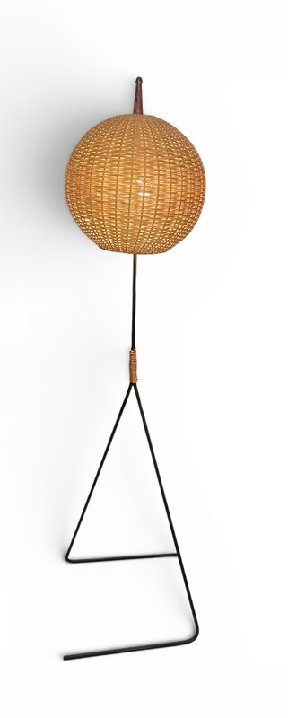 L 665 FL Kalmar floorlamp, 1950’s