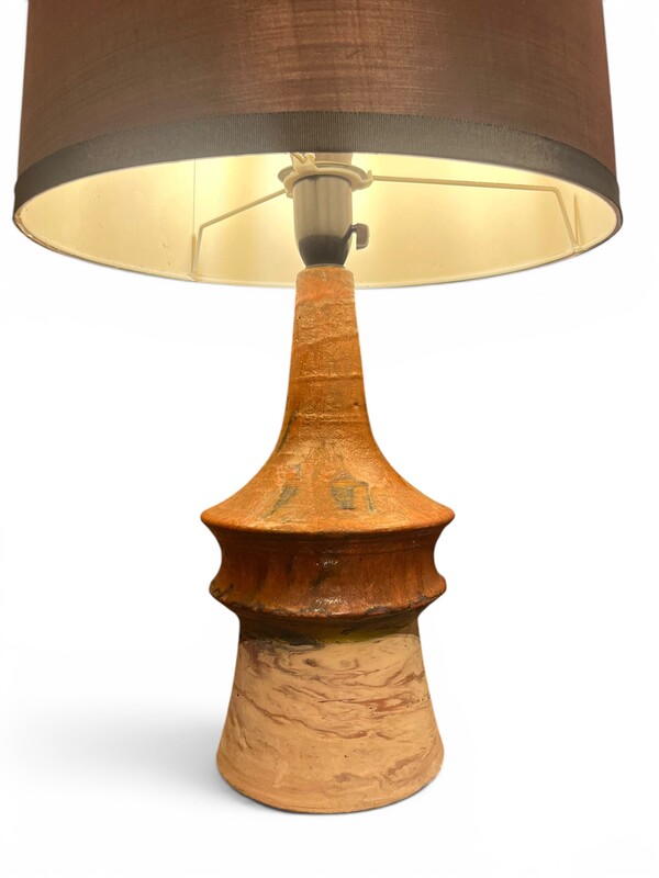 L 666 JD/RC ceramic lamp by Børge Wernonch, Denmark