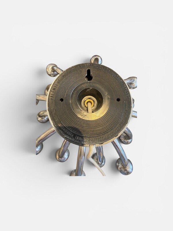 L 681 AG Iconic Pair of wall Light by Studio Tetrarch for Valenti Luce Pistillino Italy 1970