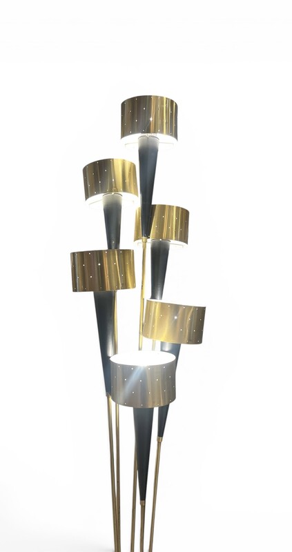 L 687 FL floorlamp by Stilnovo, 1950’s