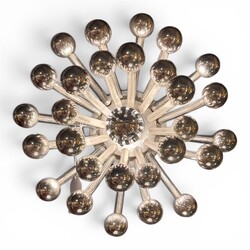 L 689 JC Pair Pistillino wall lamps by Valenti