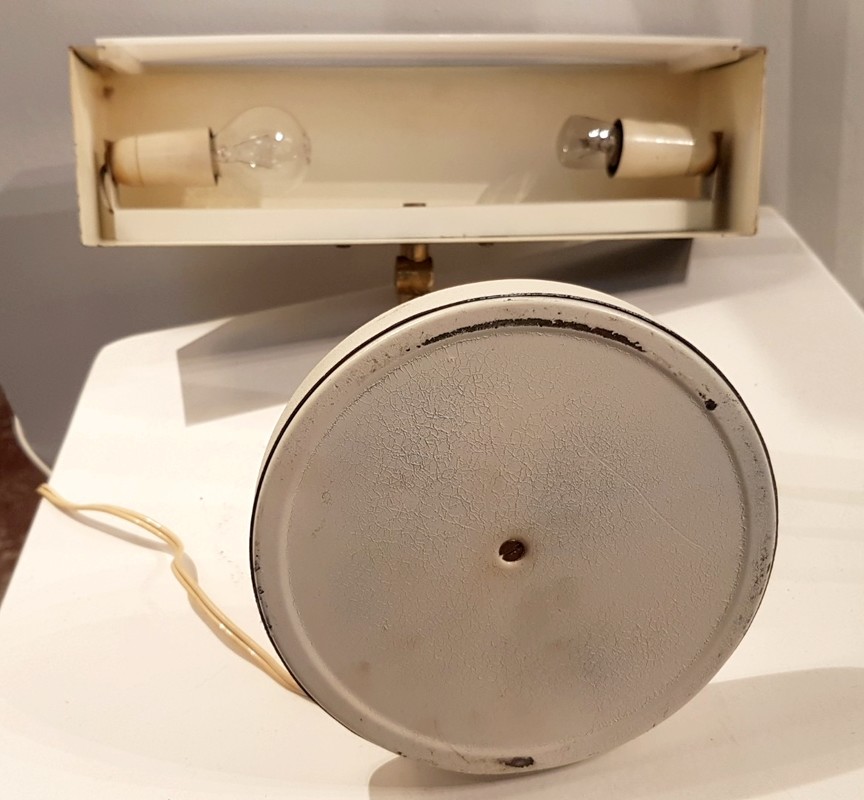 L 696 JC French desk lamp attrib Lunel 1950s