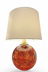 L 701 RD fractal resin lamp by Pierre Giraudon, 1970’s