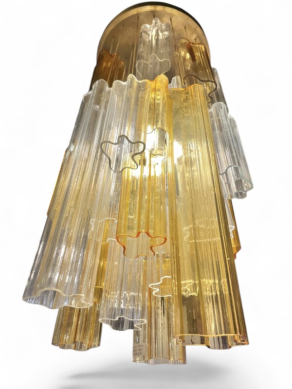 L 702 FL Murano glass chandelier, model Lago
