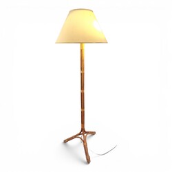 L 704 JC Bamboo florlamp Italy 1950s