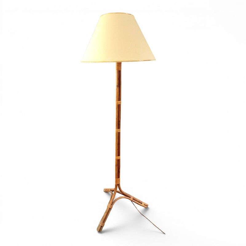 L 704 JC Bamboo florlamp Italy 1950s