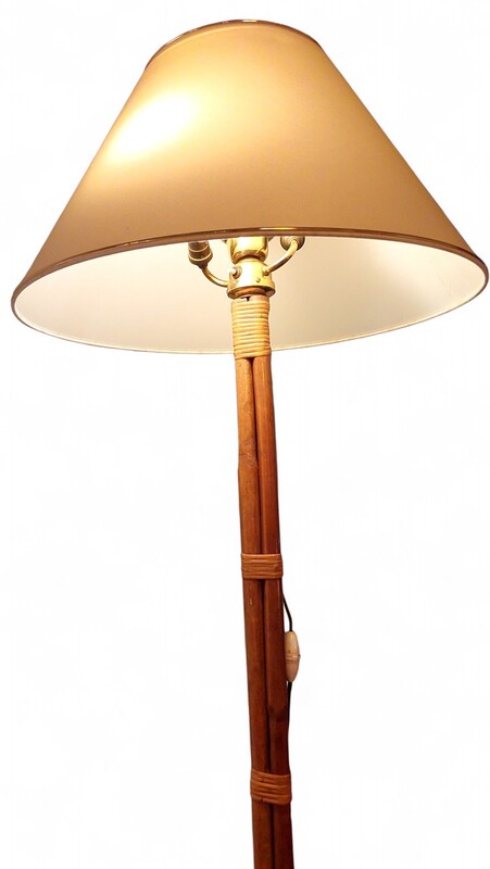 L 704 JC Bamboo florlamp Italy 1950s