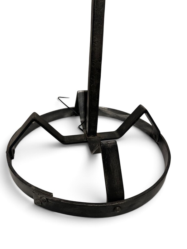 L 709 OB wrought iron floor lamp, France 1960’s